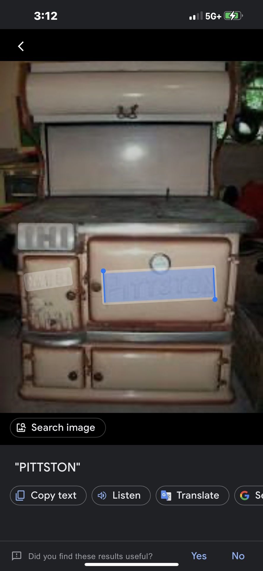 Pittston Wood Burning Stove