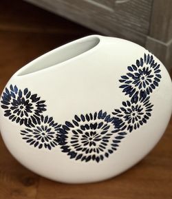 Boho ceramic vase