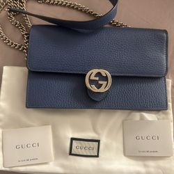 Gucci Interlocking Wallet Bag 