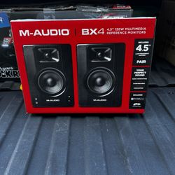M-audio BX4 Studio Speakers