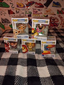 "Lion King" set of (5)..."Funko Pops...