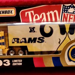 RAMS MATCHBOX TRANSPORTER 