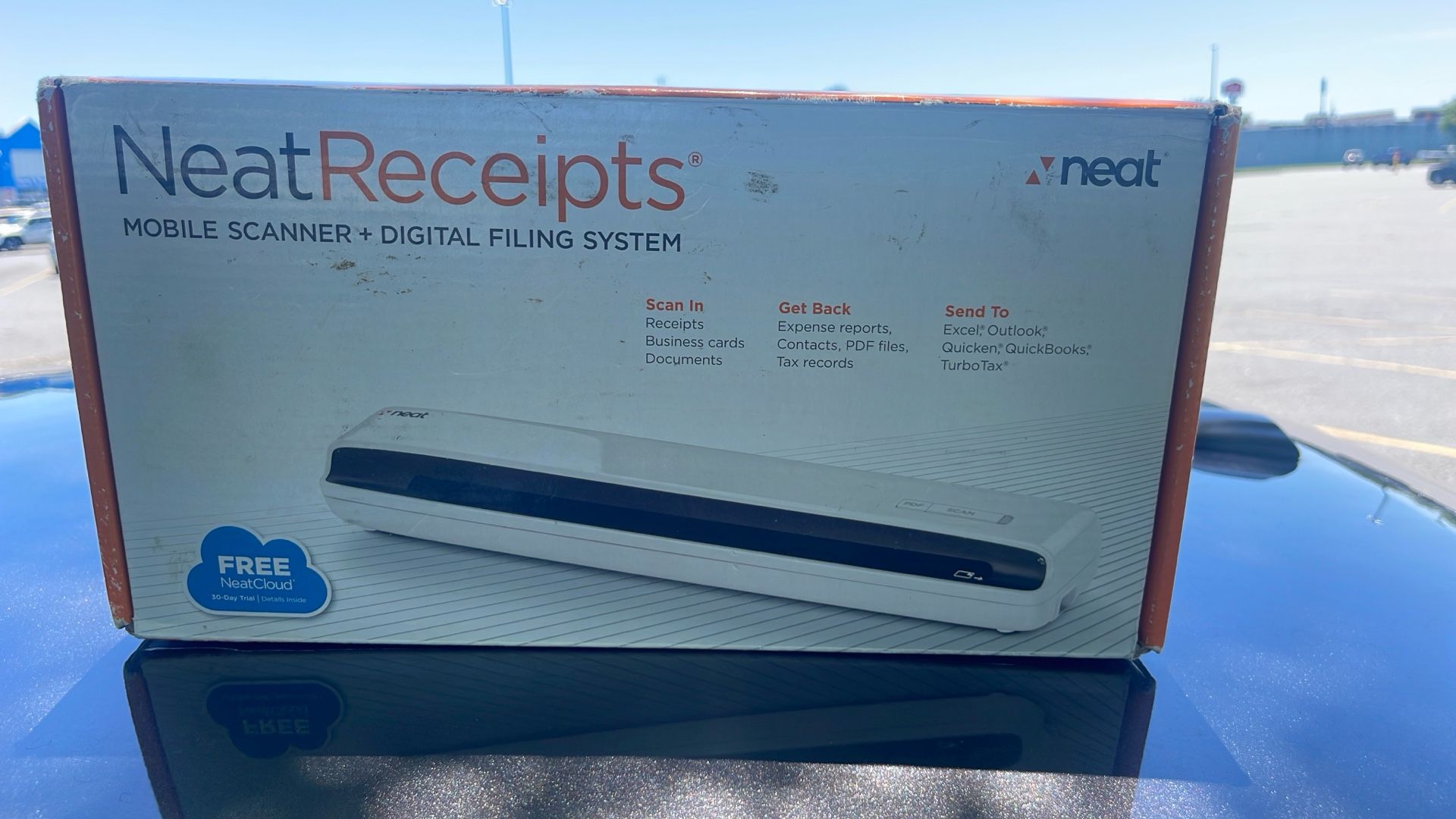 Neat Receipts MOBILE SCANNER + DIGITAL FILING SYSTEM