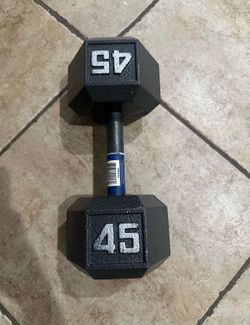 Dumbbell 45 pounds
