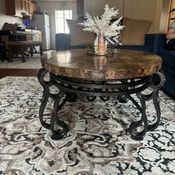 Three-Piece Dining Room Set Very Nice. Very Sturdy Brand New.