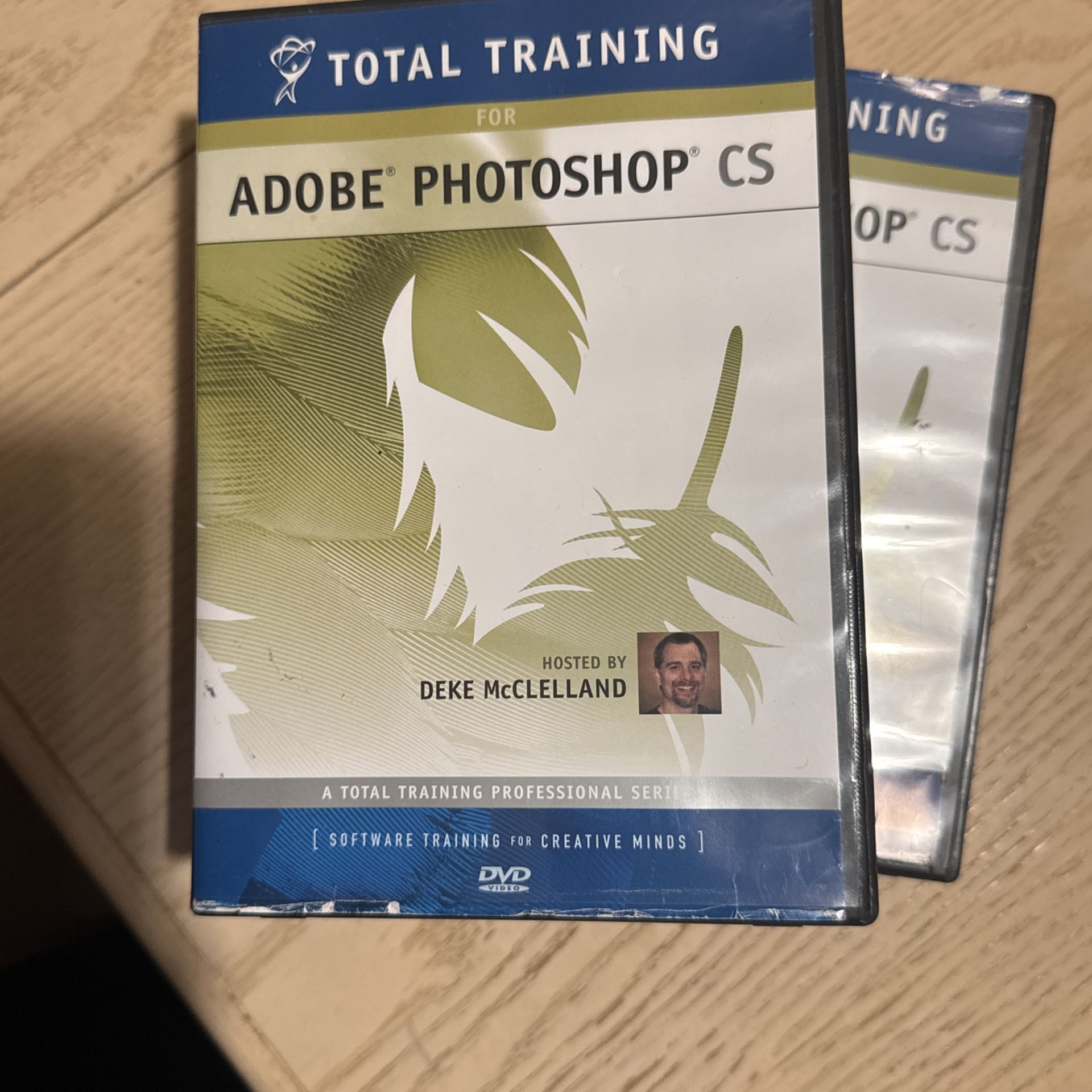 Total Training Photoshop CS DVds. With Books