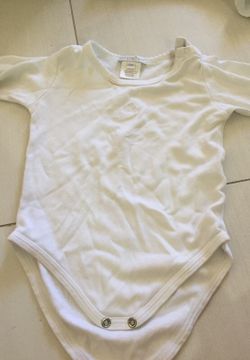 Baby cottons size 6 months onesies