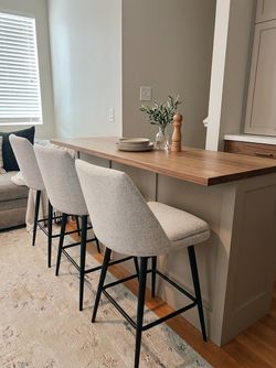 set of 3 bar stools