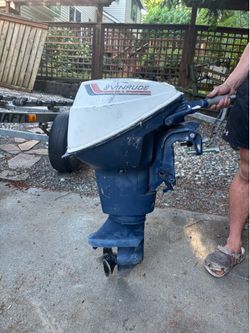 Evinrude 9.5 HP Sport Twin Outboard