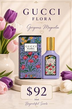 Gucci Flora Gorgeous Magnolia Eau de Parfum 30ml