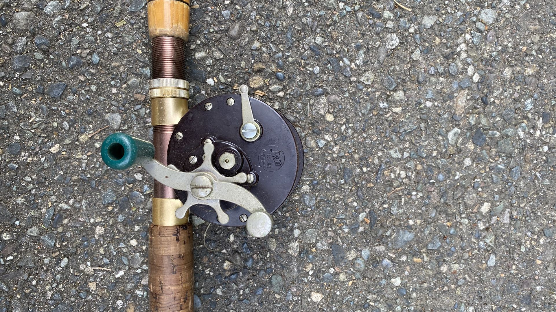 Fishing Rod with Penn Reel - LOOK!