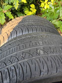 Two TRUCK TIRES (pirelli p zero)