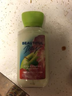 Beautiful day lotion