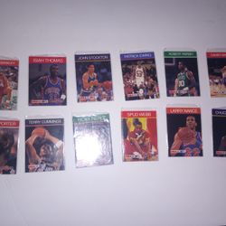 1990 Basketball Cards 12 For $5.00