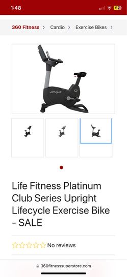 Life fitness bike