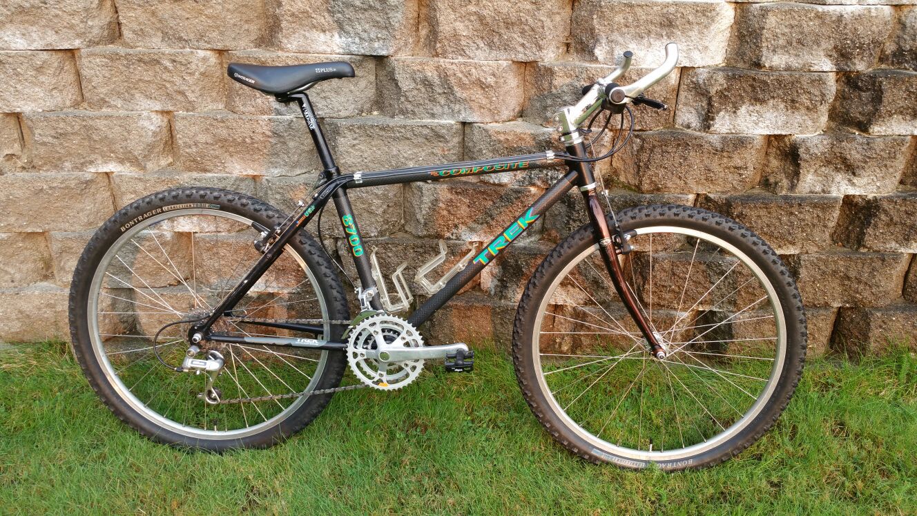 Vintage 1992 Trek 8700 Composite Carbon Fiber Mountain Bike