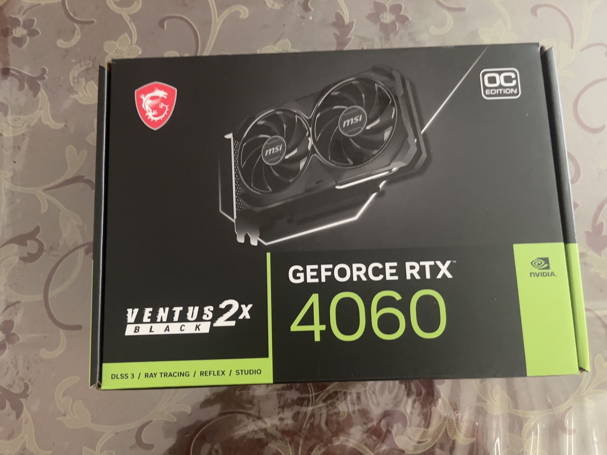 MSI NVIDIA 4060 8GB VENTUS 2X BLACK OC (NEED GONE ASAP)