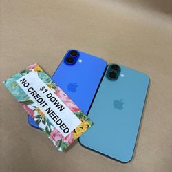 Apple IPhone 16 Plus 5G - Only $1 Today Pay The Rest Later! 