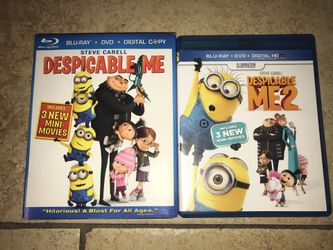 Despicable Me 1&2 Blu-ray DVD set