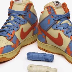85 Dunks Acid Wash Orange 