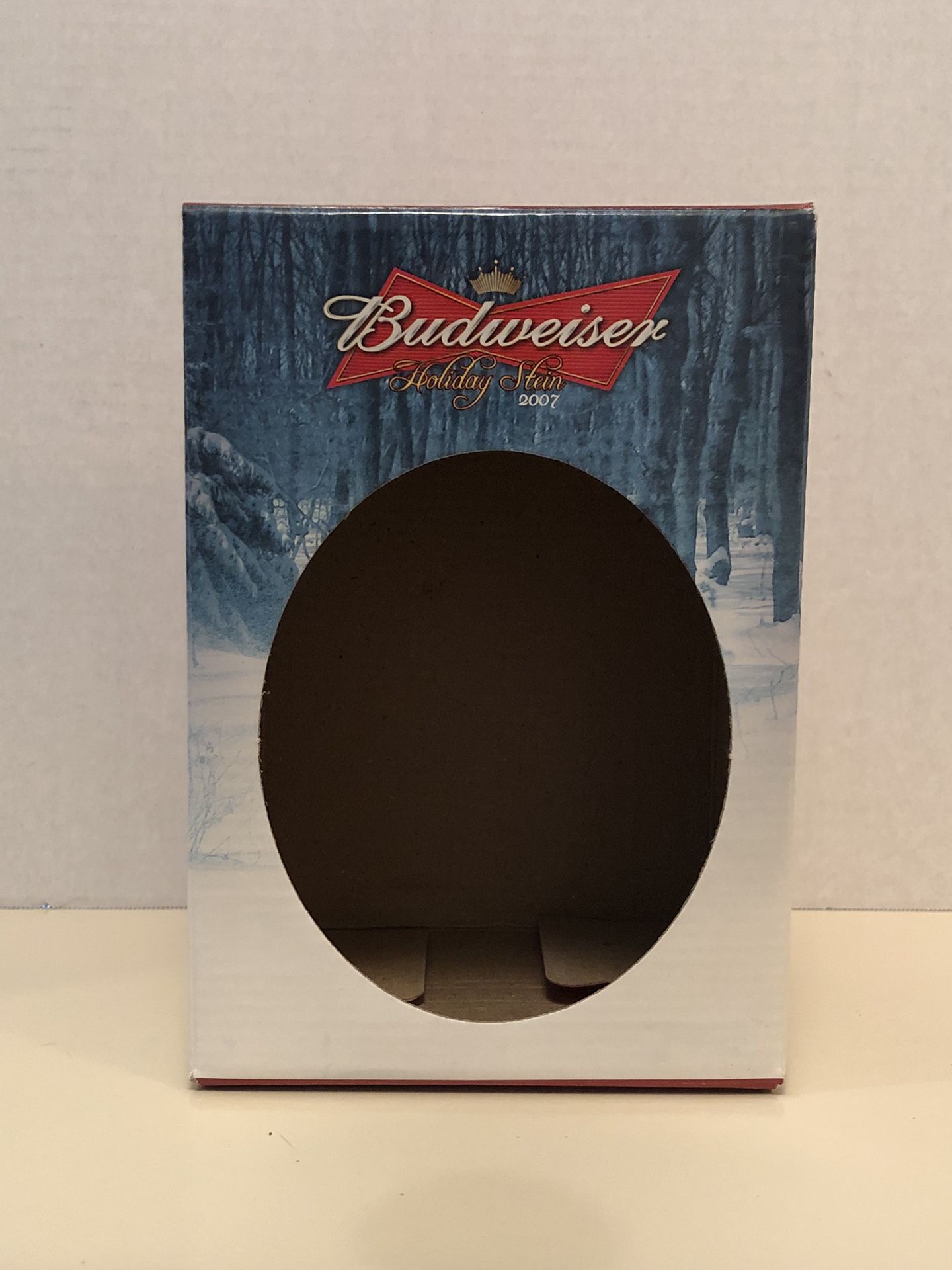 Budweiser 2007 Holiday Stein Box