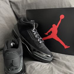 Jordan 3 Black Cat