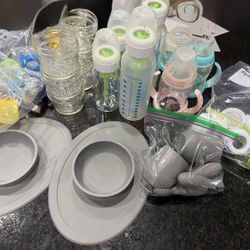 Baby Bottles And Ezpz Feeding 