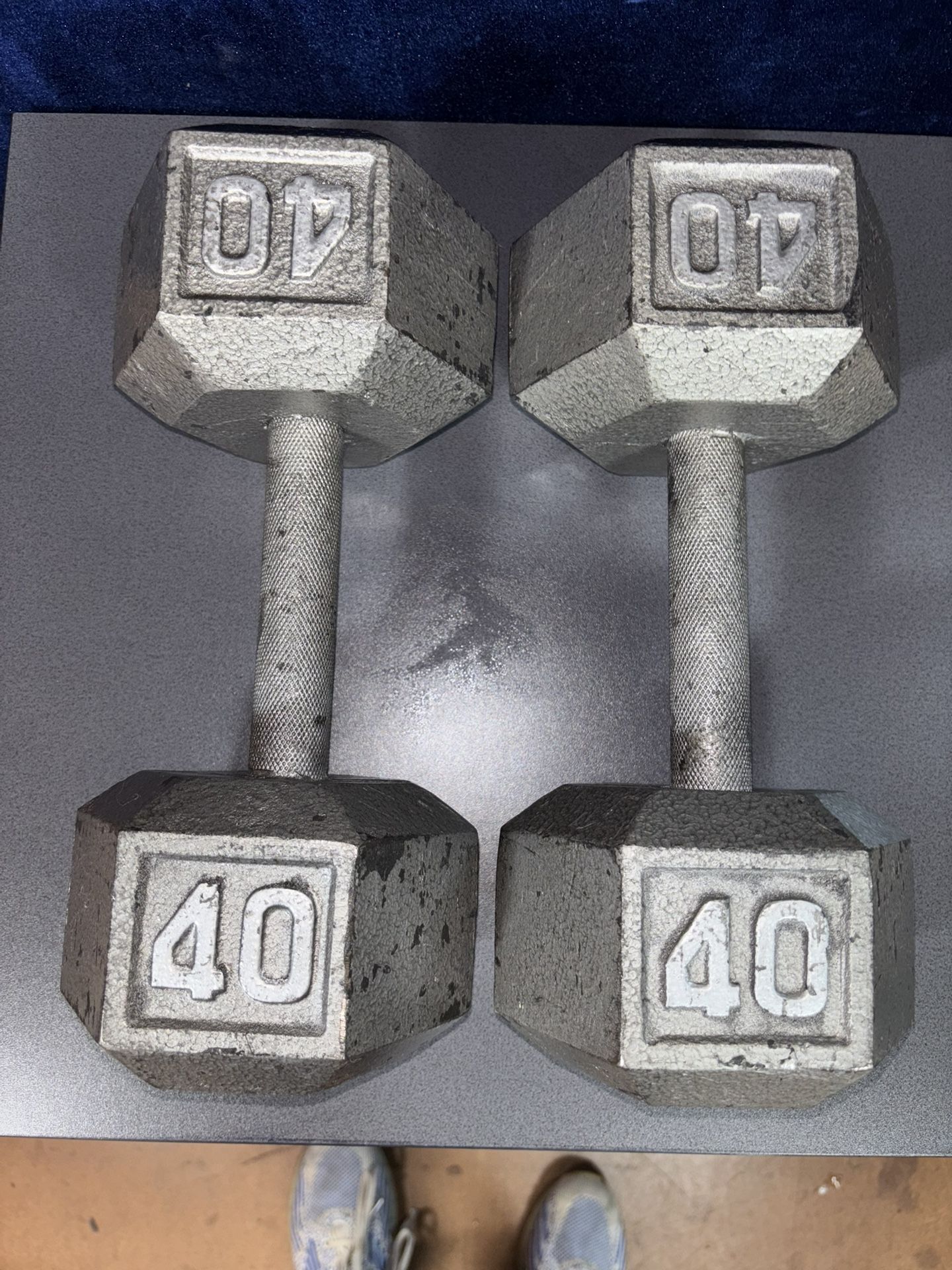 40 Lb Dumbbells