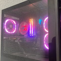 Pc And 2 Monitors