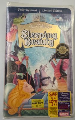 Walt Disney's Sleeping Beauty VHS Limited Edition