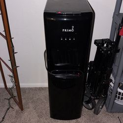 Primo Deluxe Bottom Loading Water Dispenser - Glossy Black