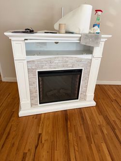 Electric fireplace/TV stand
