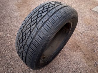 235/55R17/99W/M+S Firestone Fire Hawk used tire (x1)