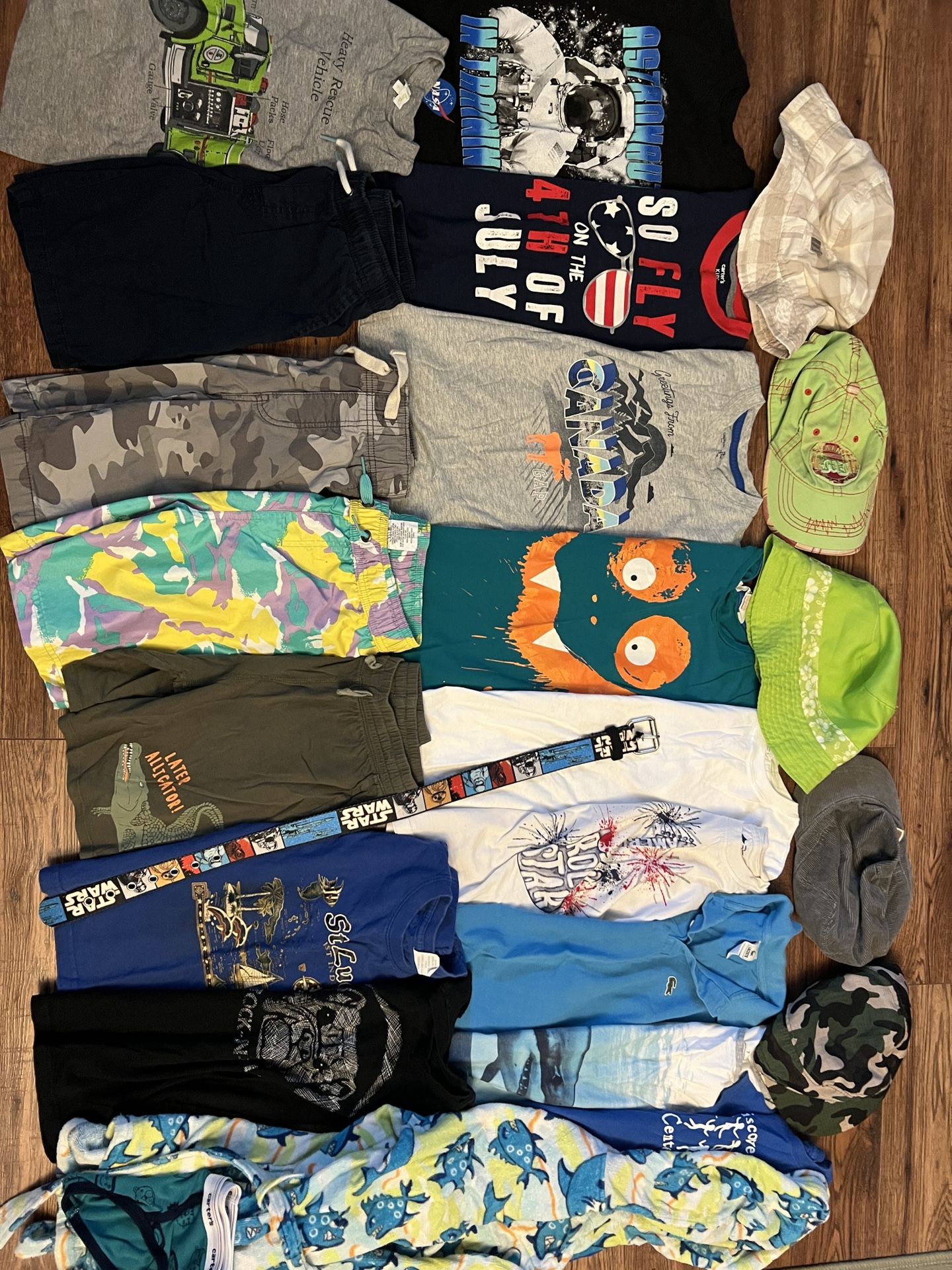 Boys Summer Clothes Size 6-8