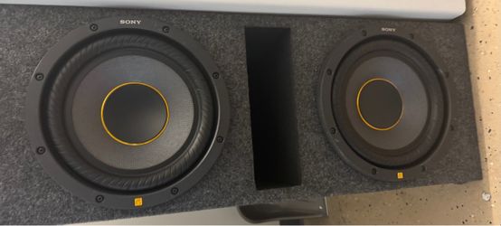 Sony subs and amp