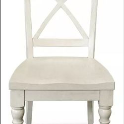 Aberdeen Off White Solid Wood Chairs From MACYS