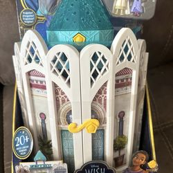 New Disney Wish doll castle play set with projector feature
