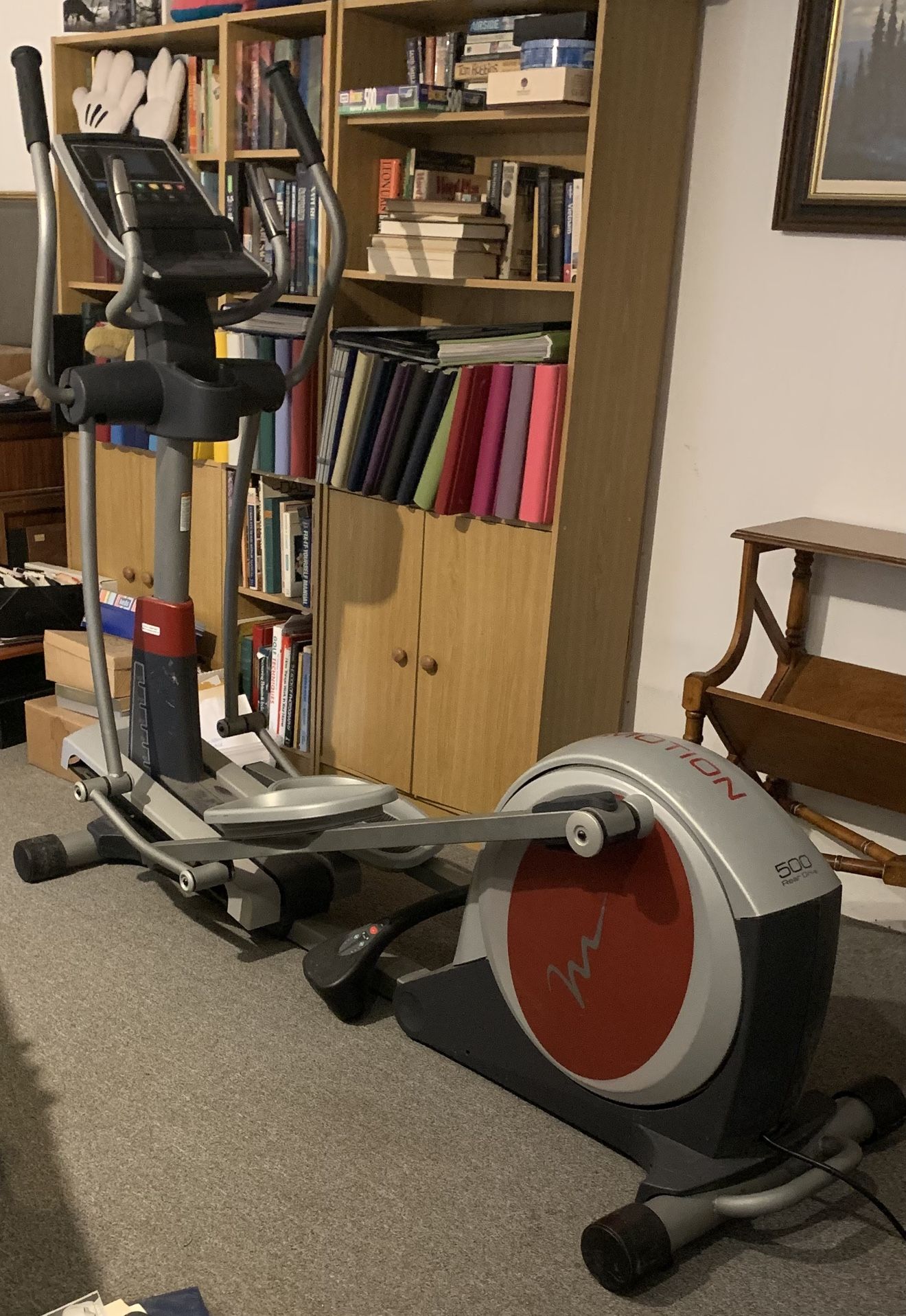 Gym too expensive, too wet to run: You need an elliptical.  
