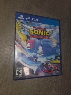 PS4 Team Sonic Racing