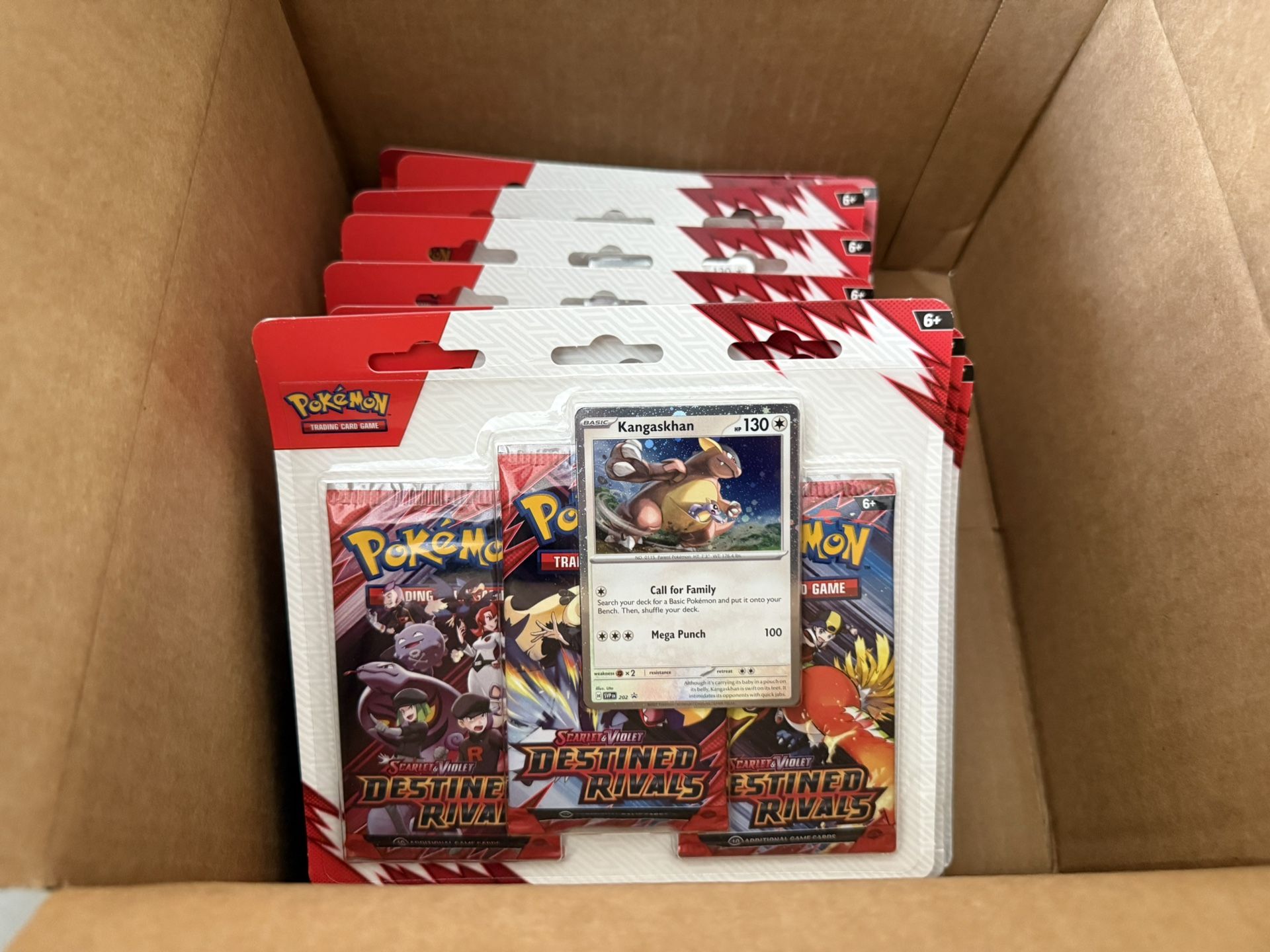 Pokemon Destined Rivals 3 Pack Blister