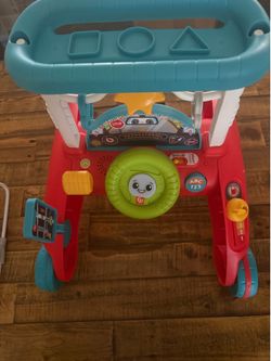 Fisher-Price 2-Sided Steady Speed Baby Walker