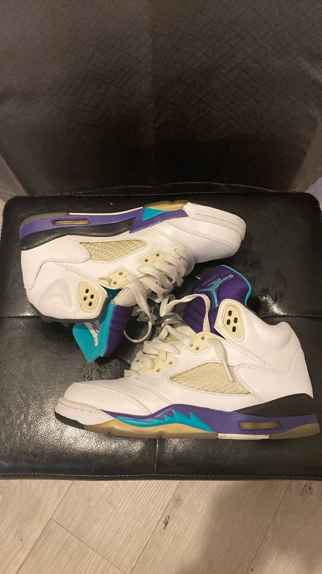2013 Air Jordan Grape 5s sz:6y