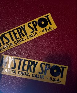 Mystery spot stickers
