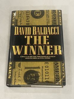 Hardcover first edition of The Winner by David Baldacci. 513 pages