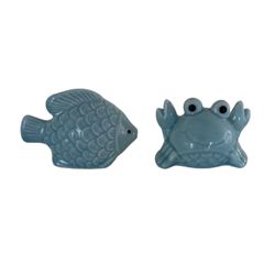 Adorable set of sea creature salt and pepper Shakers