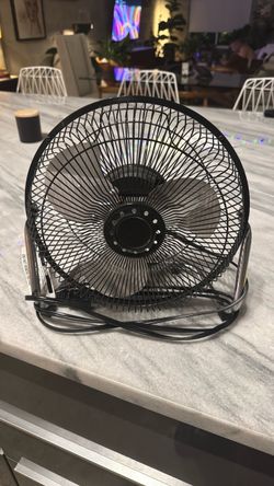 Metal electric fan