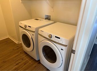 Washer and Dryer