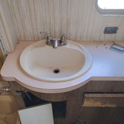 Travel Trailer Bathroom Sink 