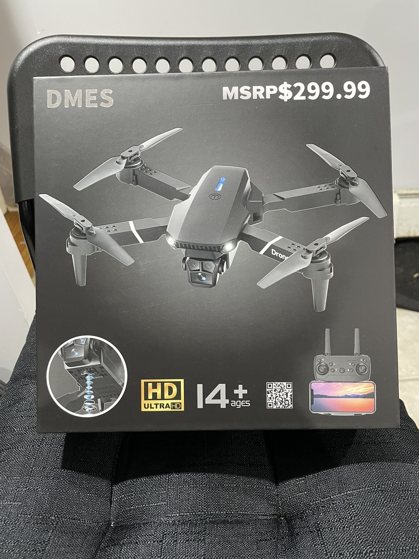 DMES P13-1 Drone with HD Dual Camera, Obstacle Avoidance, 360 Flip Ready to Fly