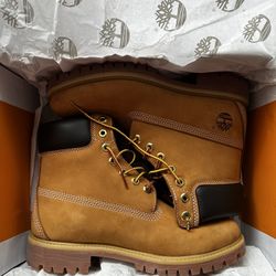 TIMBERLAND PREMIUM 6 IN WATERPROOF BOOT WHEAT NUBUCK